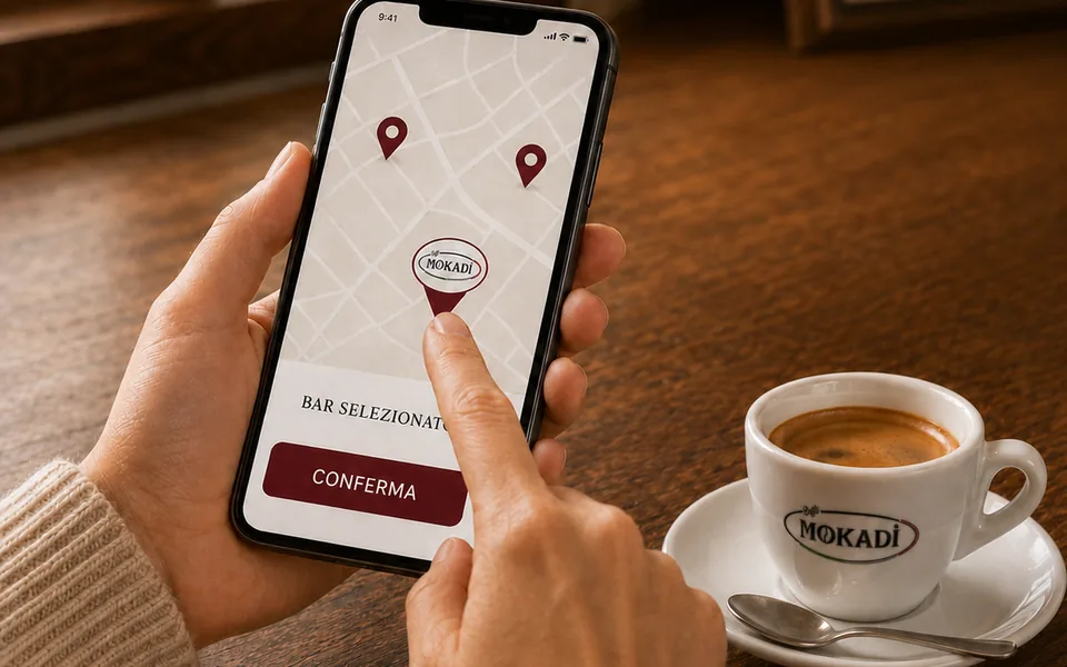 Selezione online del bar Mokadì per il ritiro